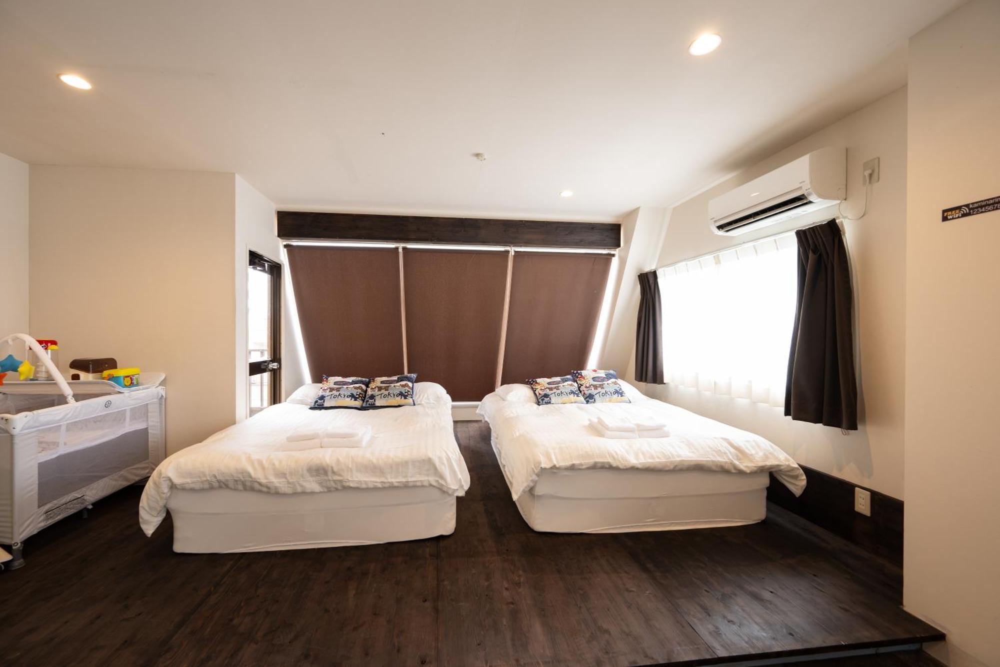 Thunder Hotel -雷門サンダーホテル- 浅草駅から徒歩5分 ベビー用品付き ファミリーも歓迎 大人8名もok!! Tokio Exterior foto